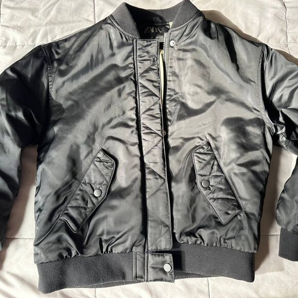 Zara Girls Bomber Jacket - size 11-12 years